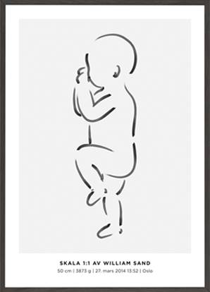 Fødselsplakat - Fødselsplakat