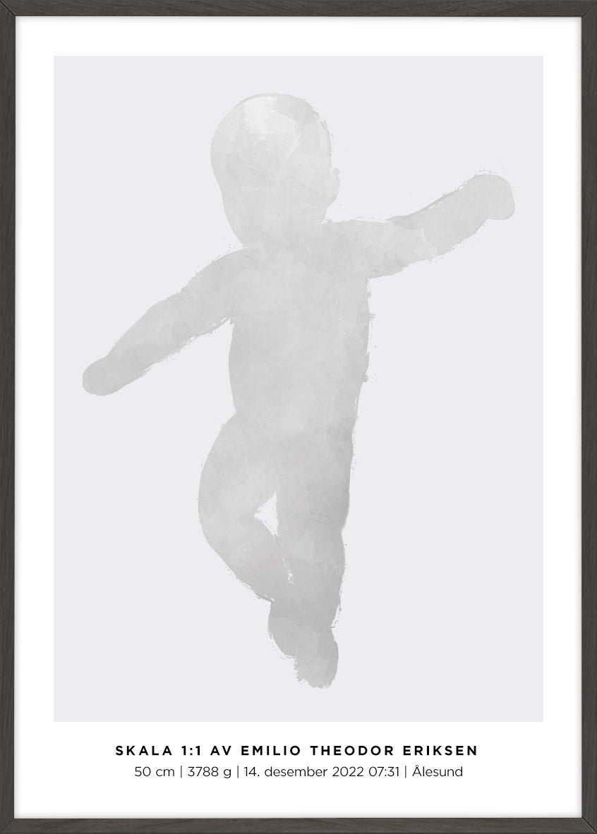 Fødselsplakat - Fødselsplakat