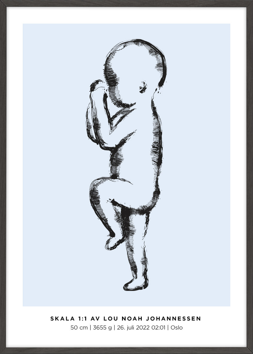 Fødselsplakat - Fødselsplakat