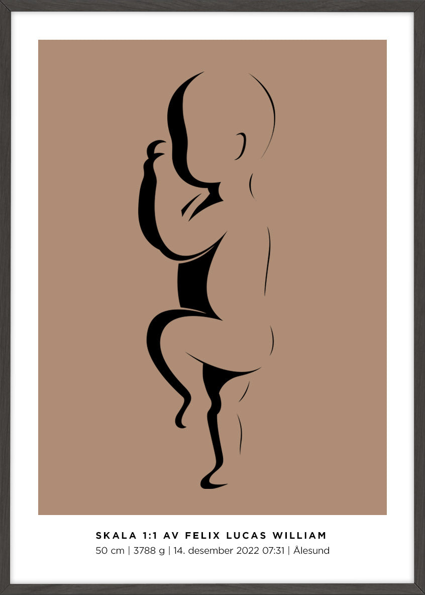 Fødselsplakat - Fødselsplakat